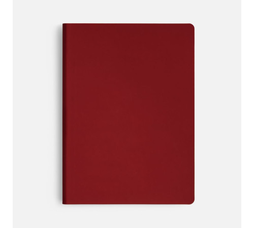 Ежедневник Flex Shall New, недатированный, красный