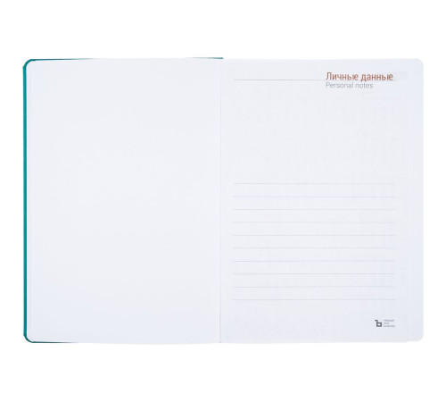 Ежедневник Basis, датированный, бирюзовый