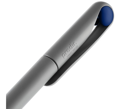 Ручка шариковая Prodir DS1 TMM Dot, серая с синим