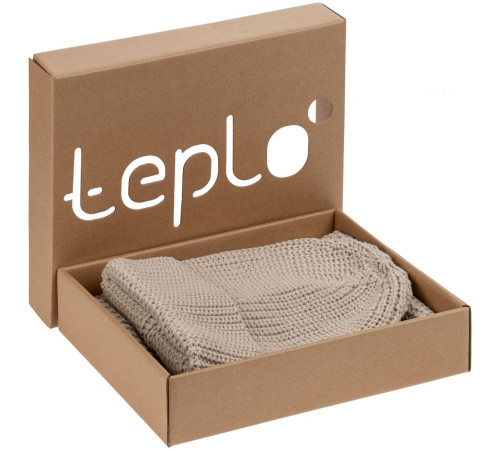 Коробка Teplo, малая, крафт