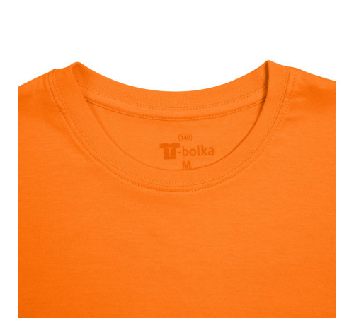 Футболка унисекс T-bolka 140, оранжевая