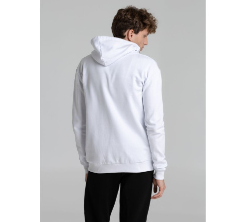 Толстовка на молнии с капюшоном Unit Siverga Heavy, белая