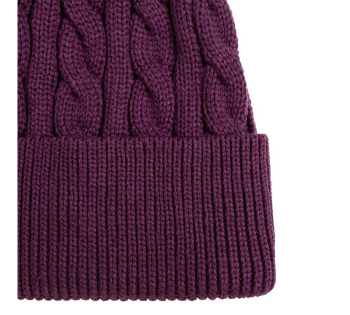 Шапка Heat Trick, баклажановая