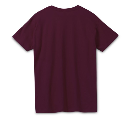 Футболка унисекс Regent 150, бордовая