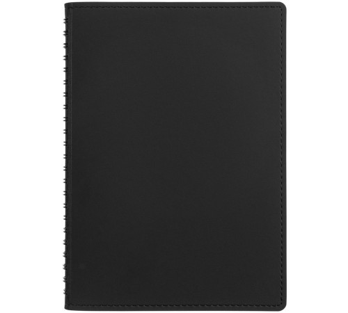 Ежедневник Spring Shall, недатированный, черный с серым