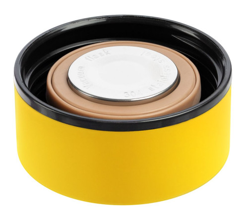 Термос с ситечком Percola, желтый