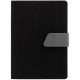 Ежедневник Boom, недатированный, черный с серым