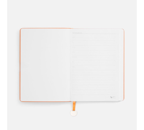 Ежедневник Lafite, недатированный, оранжевый