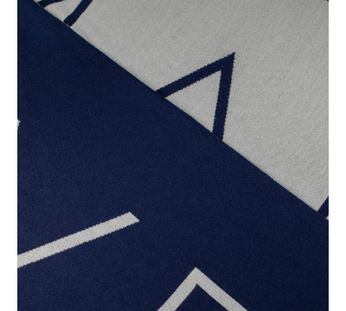 Шарф Bereg, серый с синим