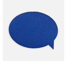 Наклейка тканевая Lunga Bubble, M, синяя