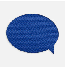 Наклейка тканевая Lunga Bubble, M, синяя