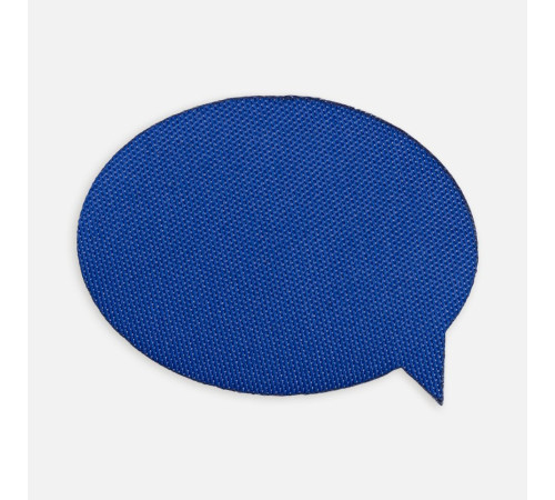 Наклейка тканевая Lunga Bubble, M, синяя