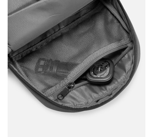 Рюкзак на одно плечо Gravon, черный