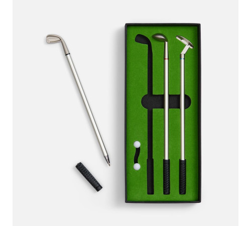 Настольный мини-гольф Golfink, черный с зеленым яблоком