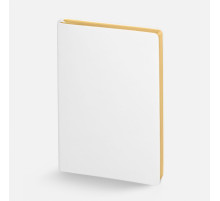 Ежедневник Nebraska Flex, недатированный, белый с золотистым