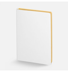 Ежедневник Nebraska Flex, недатированный, белый с золотистым