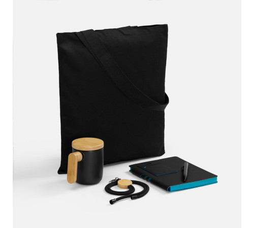 Набор Trait Office, черный с бирюзовым