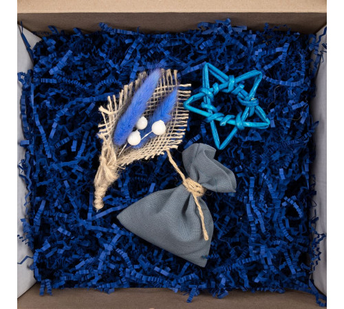 Бумажный наполнитель Chip, темно-синий