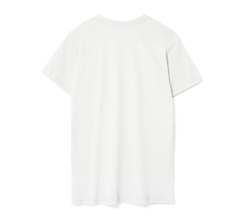 Футболка унисекс T-Bolka 160, белая (теплый оттенок)