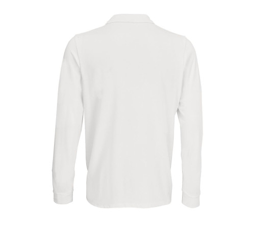 Рубашка поло с длинным рукавом Prime LSL, белая