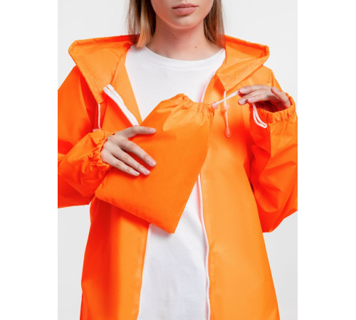 Дождевик Rainman Zip, оранжевый неон