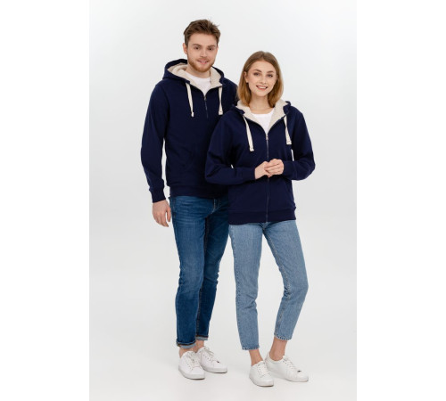 Толстовка на молнии Kulonga Sherpa, темно-синяя