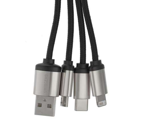 Кабель-брелок с подсветкой логотипа Lite Omniline