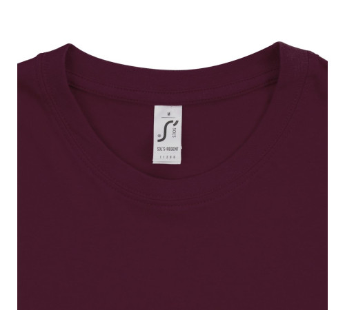 Футболка унисекс Regent 150, бордовая