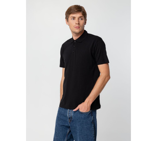 Рубашка поло мужская Summer 170, черная