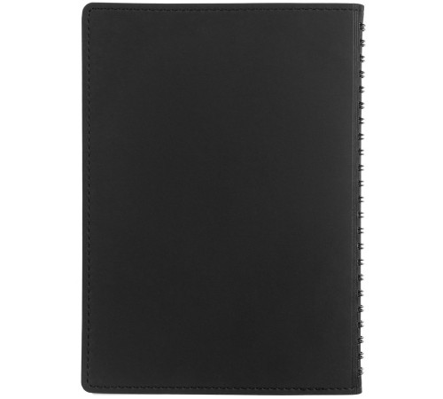 Ежедневник Spring Shall, недатированный, черный с серым