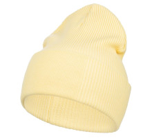 Шапка Real Rib, желтая (нарцисс)