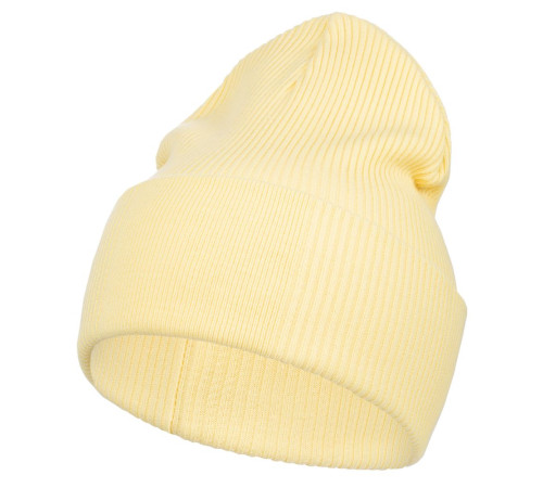 Шапка Real Rib, желтая (нарцисс)