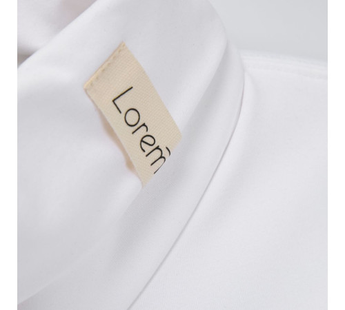 Лейбл хлопковый Doni, S, неокрашенный