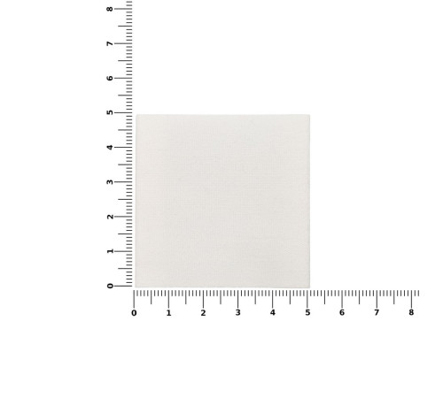 Лейбл хлопковый Doni, L, беленый