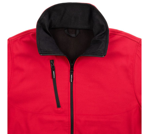 Куртка софтшелл мужская Zagreb, красная