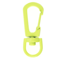 Застежка-карабин Snap Hook, S, желтый неон