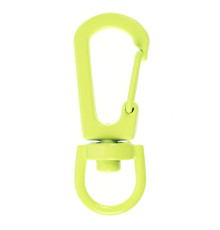 Застежка-карабин Snap Hook, S, желтый неон