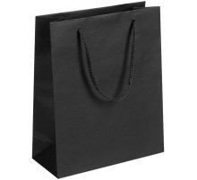 Пакет бумажный Vid M, черный