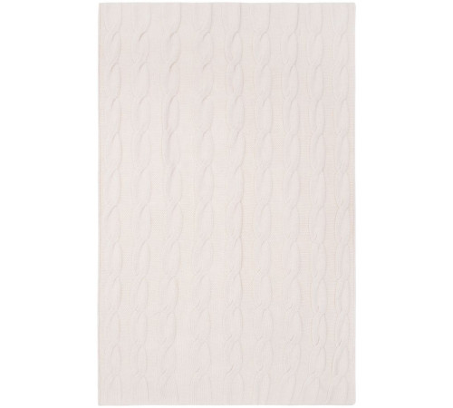 Плед Snefald, жемчужно-белый