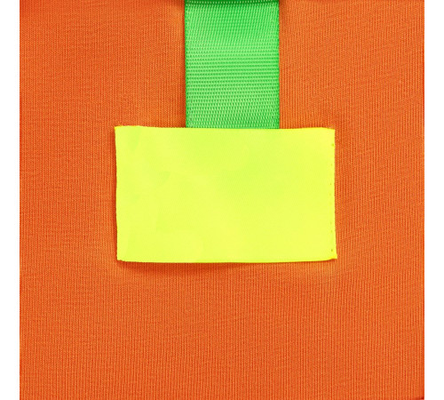 Лейбл тканевый Epsilon, M, желтый неон