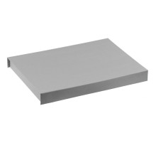 Коробка Roomy с ложементом под ежедневник А4 и ручку, серая