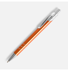 Ручка шариковая Undertone Metallic, оранжевая