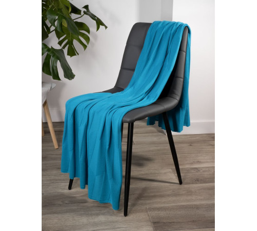 Плед Rombus, бирюзовый