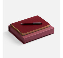 Набор Nebraska Flex, бордовый с серебристым