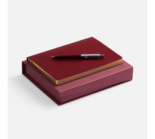 Набор Nebraska Flex, бордовый с серебристым