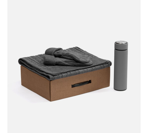 Набор Wintrish, серый меланж