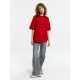 Джемпер с коротким рукавом Siluetti Volumica, красный