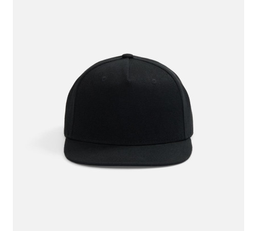 Бейсболка Epicore с прямым козырьком, черная