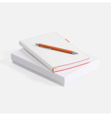 Набор White Shall, бело-оранжевый