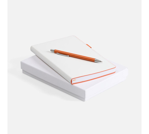 Набор White Shall, бело-оранжевый